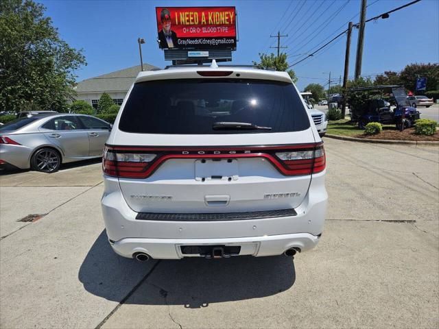 2020 dodge durango citadel rwd