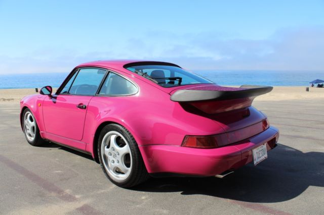 1992 porsche 911 turbo rubystone 964 rs