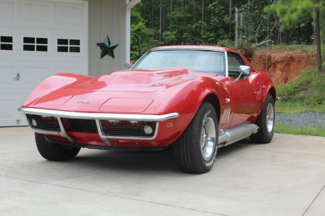 1969 corvette stingray convertible with removable hardtop