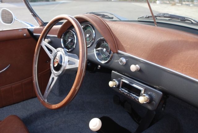 1957 porsche 356 speedster replica - built in 2018 - 191cc engine
