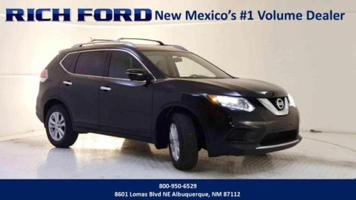 2014 nissan rogue sv sv 4dr crossover for sale in albuquerque, new mexico