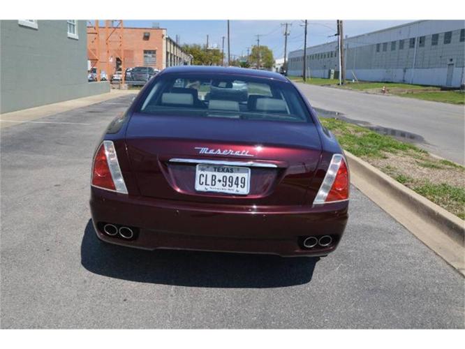 2005 maserati quattroporte in cadillac, michigan