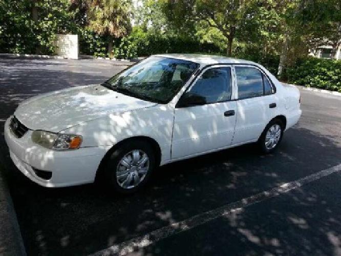 obo 2001 toyota corolla in boca raton, fl