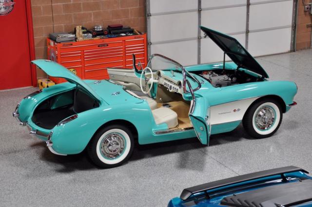 1957 chevrolet corvette 283/283 fuelie convertible ~ frame off restoration!