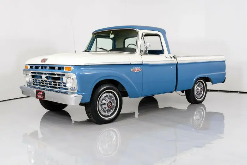 1966 ford f100 short bed pickup 352 v8 correct color combination