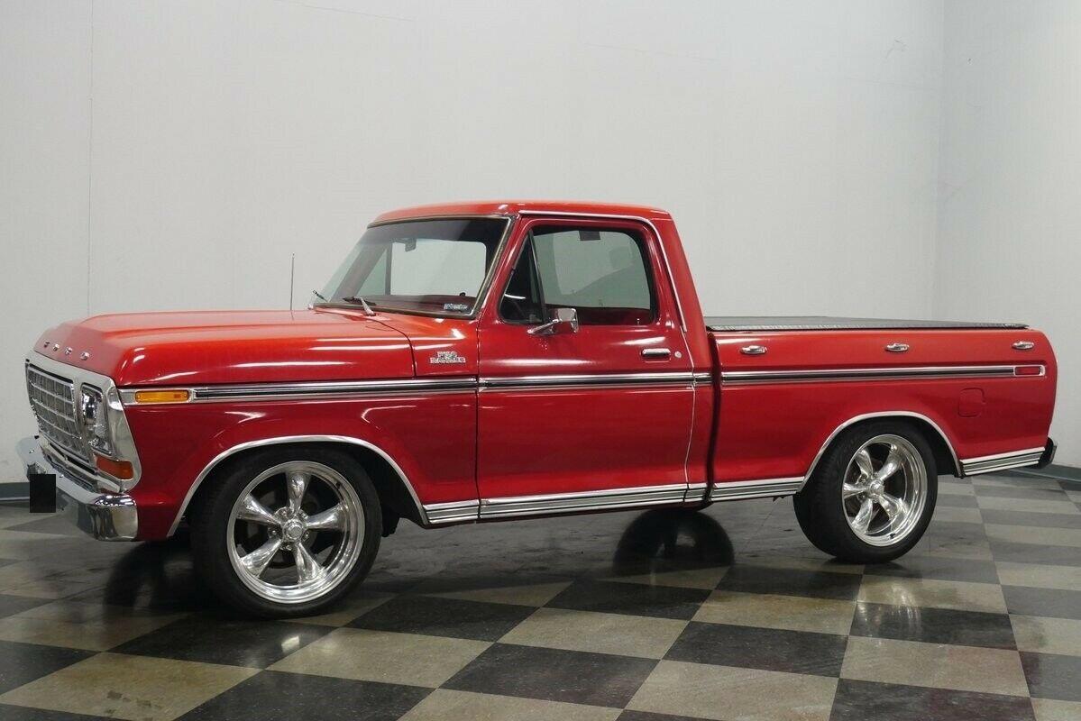 1978 ford f100 ranger great looking candy apple red