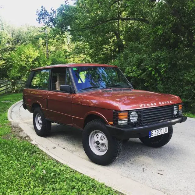 1990 land rover range classic 2 door