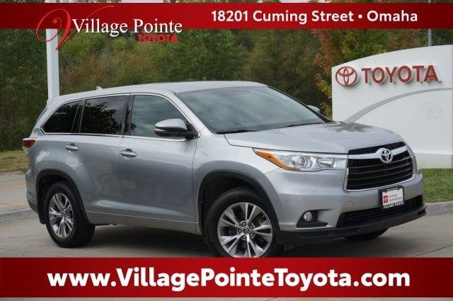 used 2016 toyota highlander le plus v6 omaha, ne 68022 for sale in elkhorn, nebraska