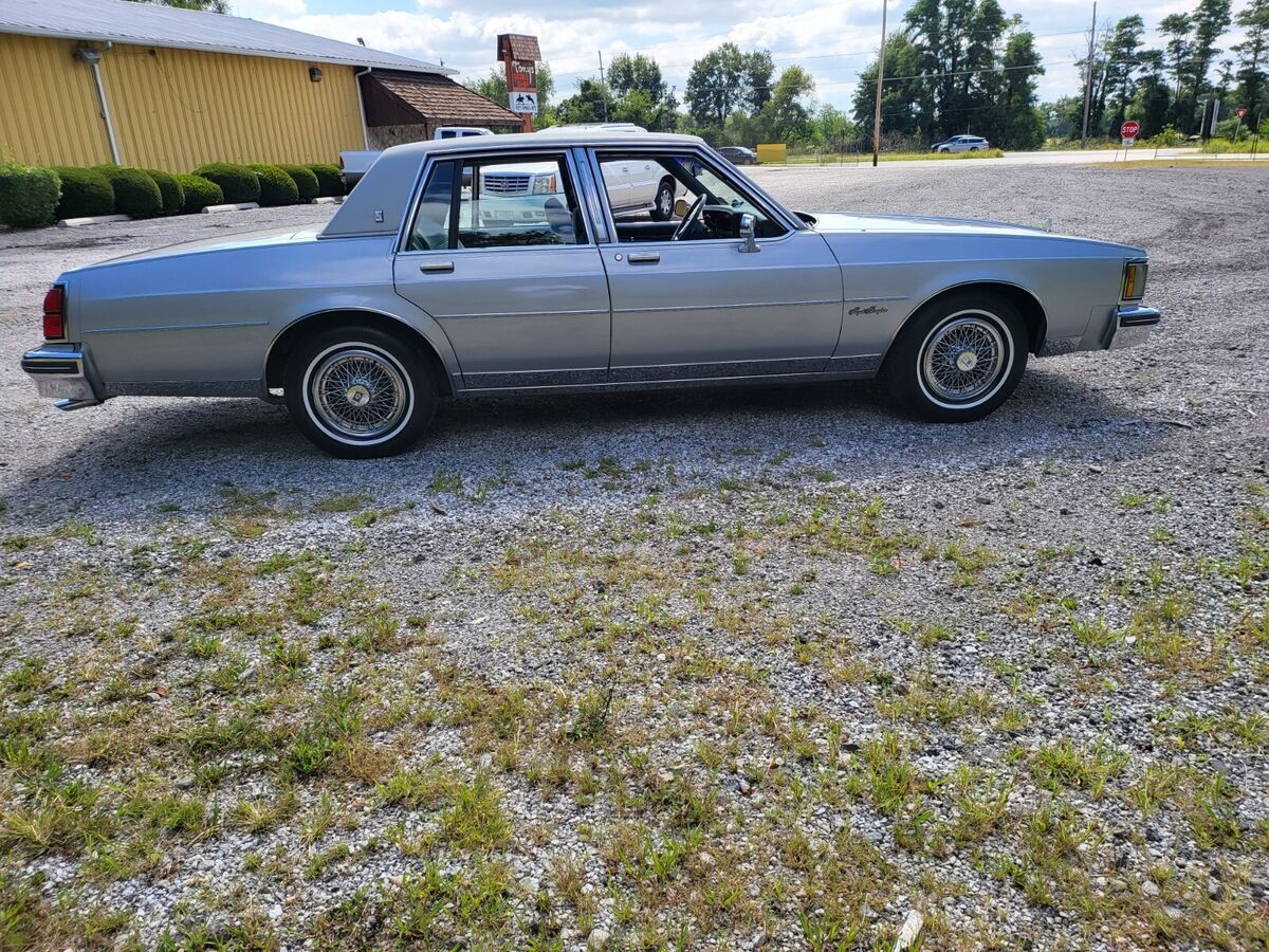 1985 oldsmobile eighty-eight sedan grey rwd automatic royale brougham ls