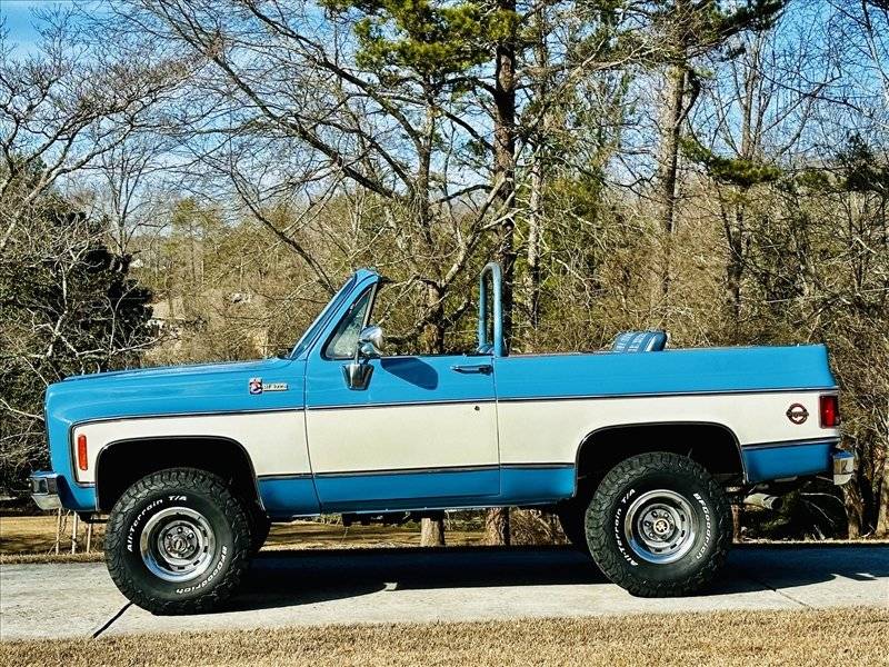 1975 chevrolet k5 blazer cheyenne 4x4 vortec-powered