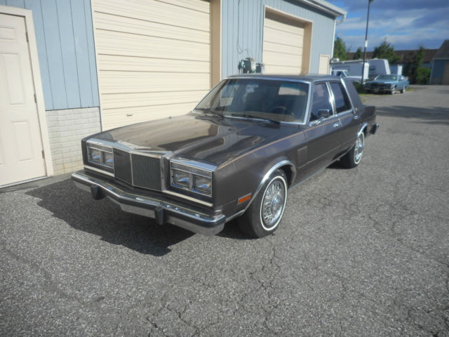 1988 chrysler fifth avenue, only 74k miles, stored many years, no reserve sale!!