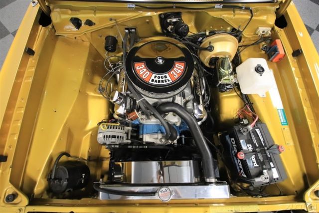 1973 gold duster automatic