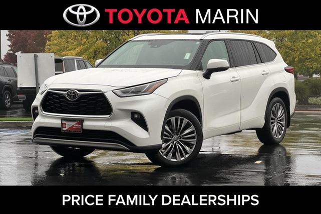 2021 toyota highlander platinum