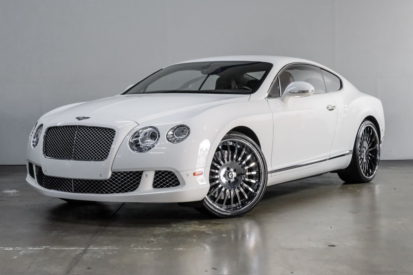2012 bentley continental gt coupe twin turbo v12 22" forgiatos $207,305 msrp