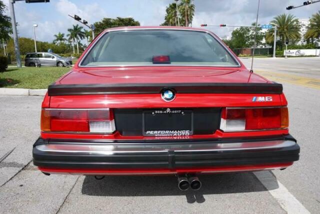 1987 bmw m6 39k miles immaculate condition you have to see it all from factory!