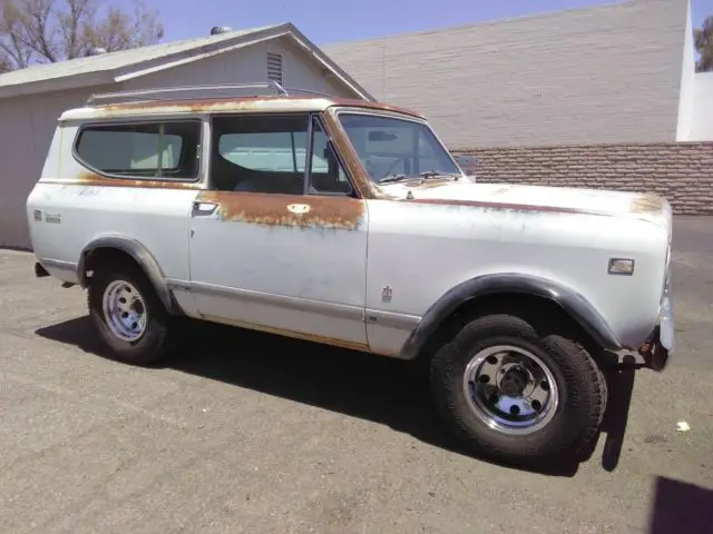 1972 international harvester scout ii rust free & solid survivior