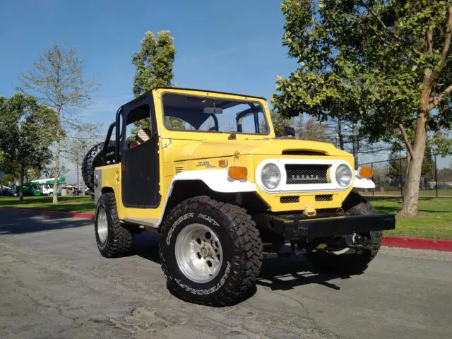 awesome 1970 toyota fj40 no reserve land cruiser amazing 4x4 convertible truck