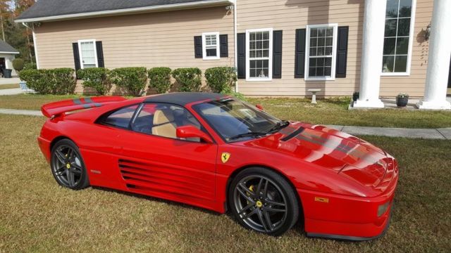 1992 ferrari 348 ts targa 43,050 miles, garage kept, original paint