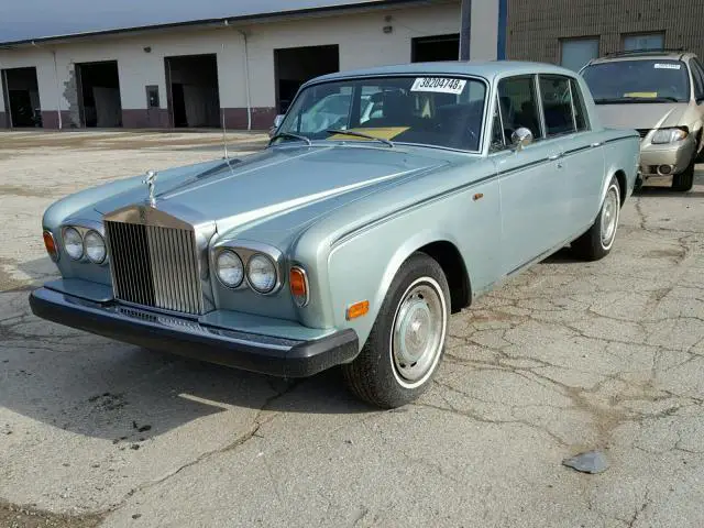 1974 rolls-royce rolls-royce leather seats 103000 miles blue sedan v 8 automatic