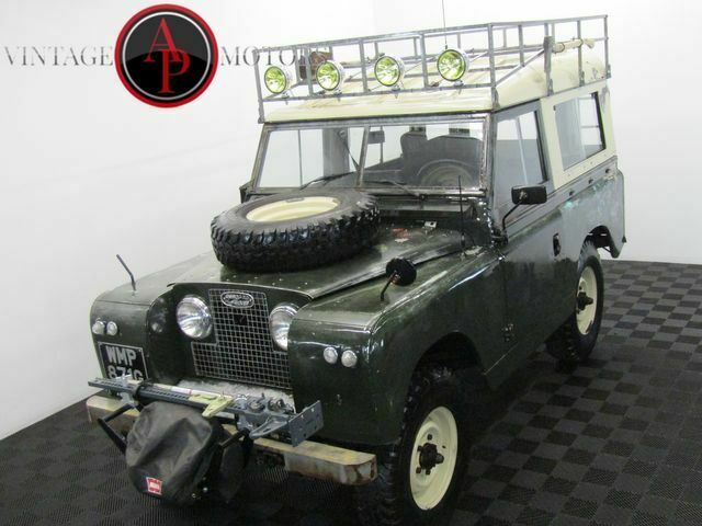 1967 land rover series 2a crate motor w/ overdrive!
