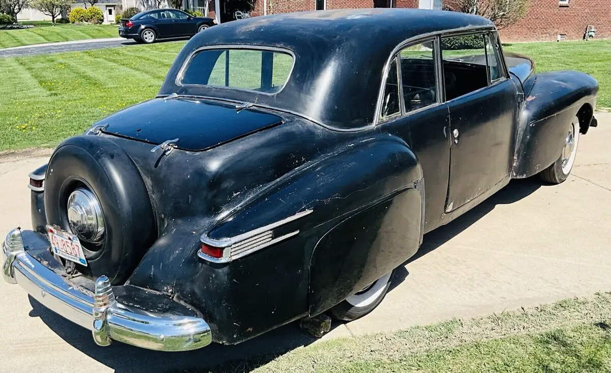 1942 lincoln continental coupe black