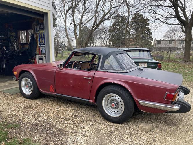 1976 triumph tr6 in bennington, vermont