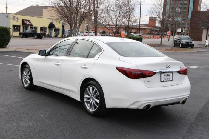 used 2019 infiniti q50 2.0t awd murfreesboro, tn 37130 for sale in murfreesboro, tennessee