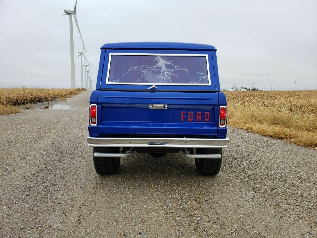 1975 ford bronco explorer, 302, c4, power steering, power disc brakes, winch