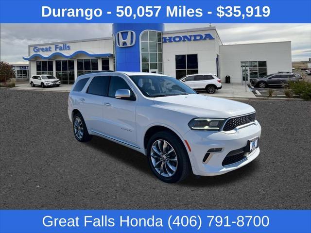 2021 dodge durango citadel anodized platinum