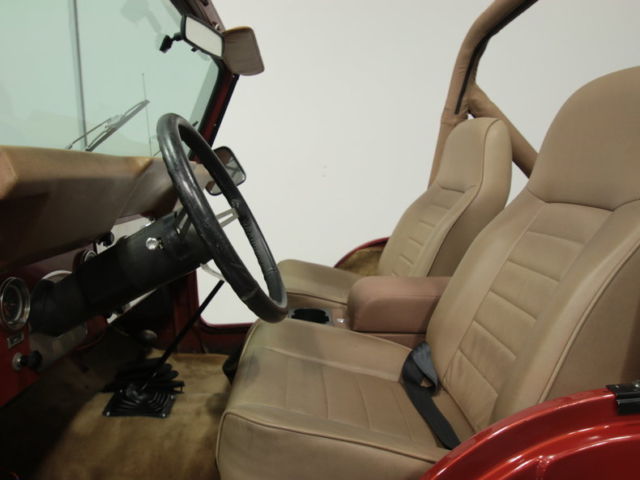 clean & rugged cj5 golden eagle 4x4, 304 v8, manual, lift, full soft top/doors!
