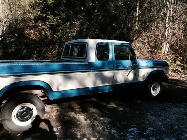 1978 ford f-250 super cab, 4x4, camper special, trailer special