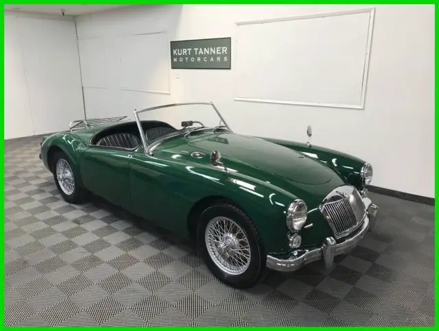 1961 mga 1600 roadster. british racing green. very good driver. rebuilt engine
