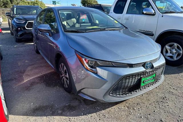 2021 toyota corolla hybrid le