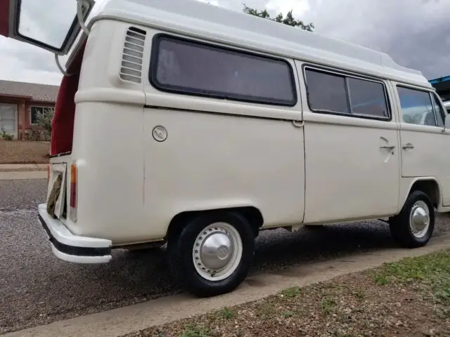 1981 volkswagen vanagon van white rwd manual bus