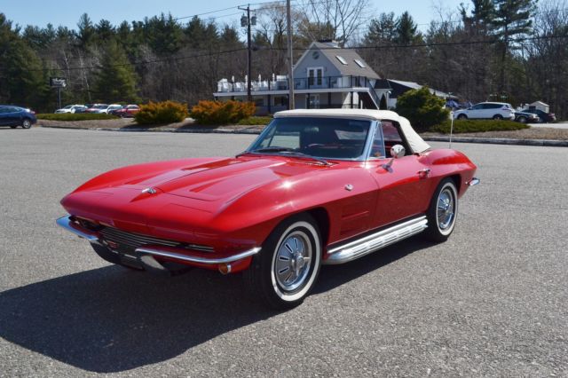 1964 chevrolet corvette convertible w/ auxiliary hardtop