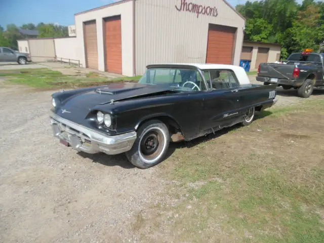 1960 ford thunderbird sunroof j code rare 1 out of 377 solid project running 430