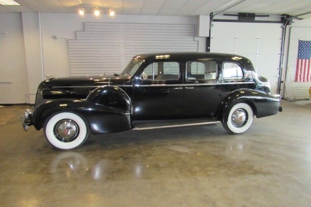 1939 cadillac fleetwood formal 37,190 miles black 346 manual