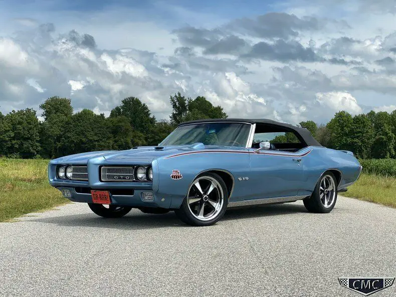 1969 pontiac judge clone convt 461 butler race engine march system 18â€ wheels