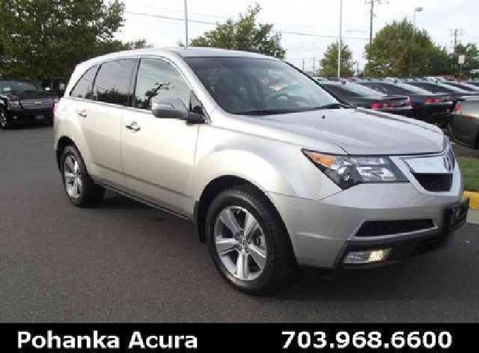 2012 acura mdx technology in chantilly, va