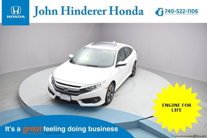 used 2017 honda civic ex-l sedan heath, oh 43056 for sale in newark, ohio