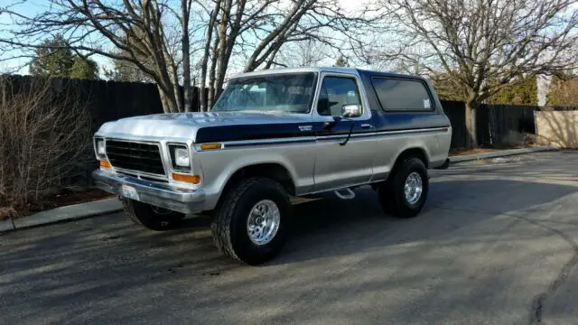 1978 ford bronco ranger xlt 4x4 with air option 4 speed must see