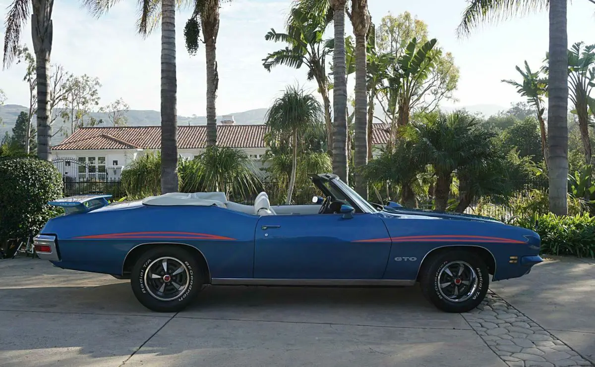 1971 pontiac gto convertible - 455 engine h.o. - 1 of only 31 produced