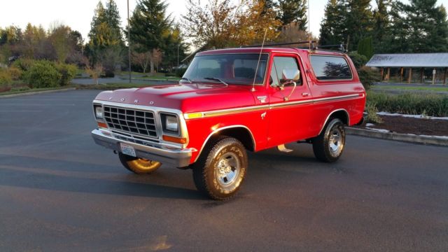 1978 ford bronco ranger xlt auto excellent driving condition w upgrades