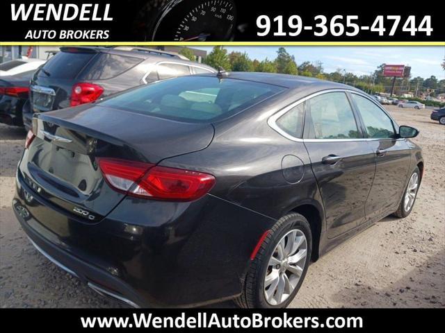 2015 chrysler 200 c