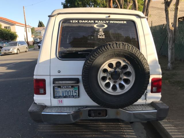 mitsubishi montero 1989