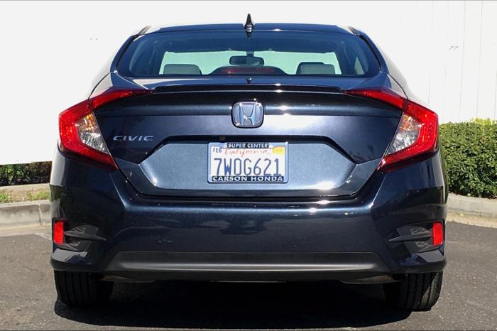 certified 2017 honda civic ex-t sedan carson, ca 90745 for sale in carson, california