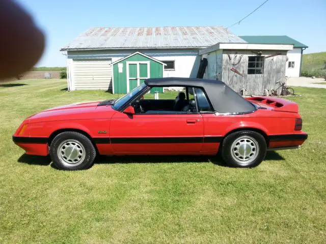 86 ford mustang convertible 5.0 5-speed
