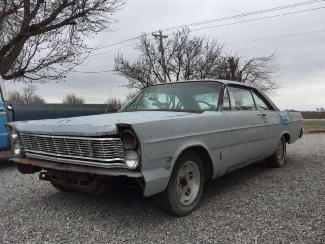 1965 galaxie 500 xl, 2dr coupe, bucket seats, console, auto, running project
