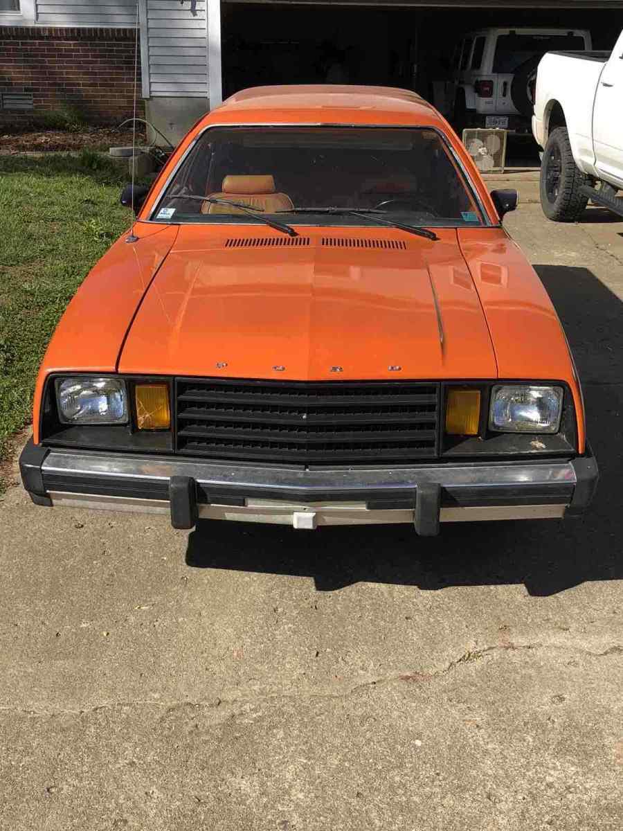 1979 ford pinto wagon orange rwd automatic