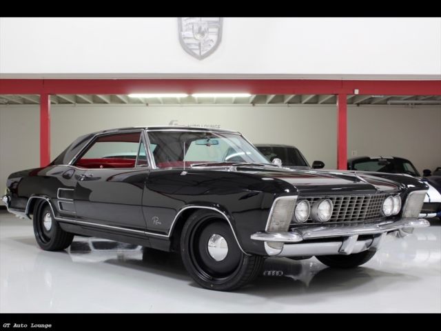 buick riviera 465 wildcat factory a/c numbers matching restored 425ci clamshell